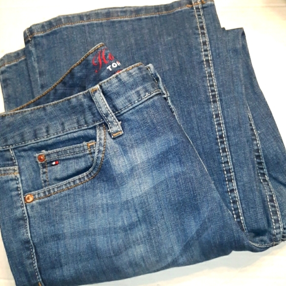 Nice☆TOMMY HILFIGER "Hope Boot" bootcut Flare Y2K Women's denim Jeans 10R - Picture 9 of 16